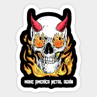 Make America Metal Again Sticker